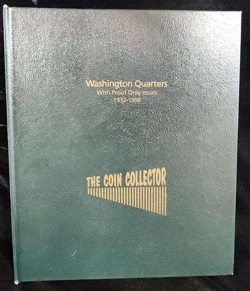 1965-1998 Washington Quarters Album Including Proofs