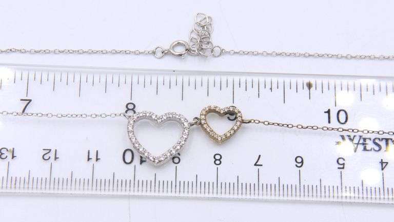 925 Sterling Silver Lot of 4 Necklaces