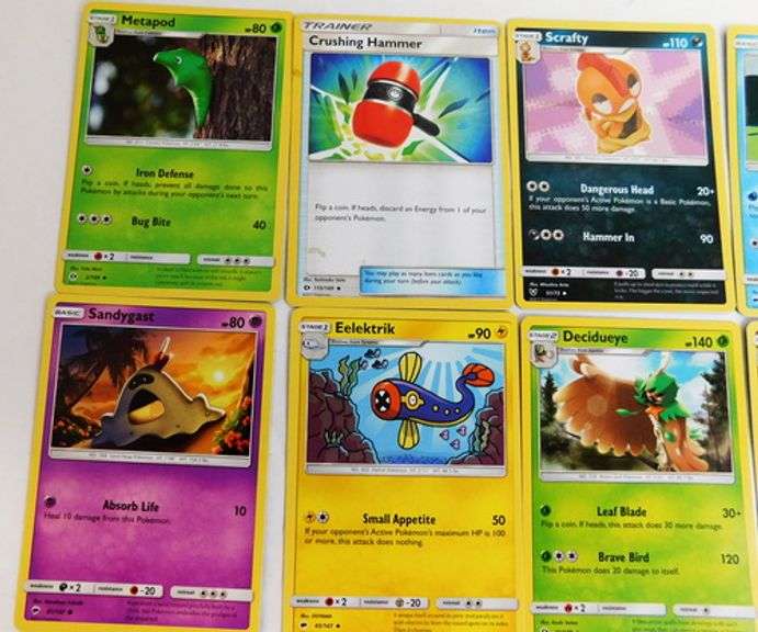 12 Pokémon 2017 Trade Cards