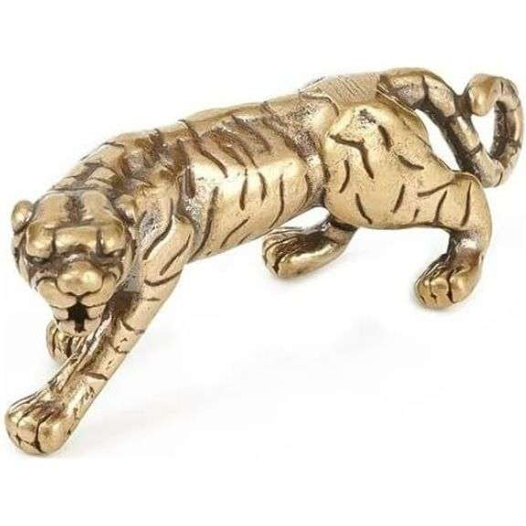 Tiger King Gold-Toned Brass with Copper Finish