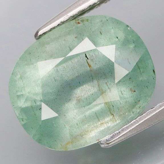 Wow! REAL 4.36ct untreated green Aquamarine from Brazil!