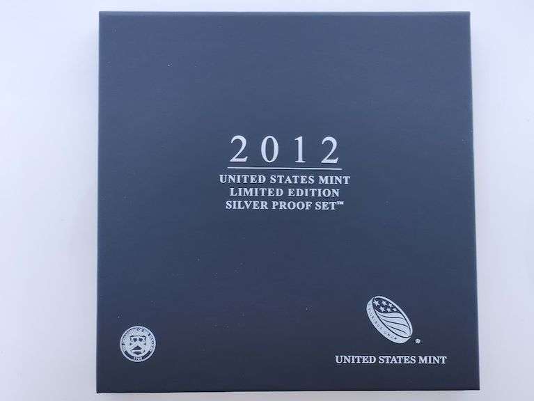2012 Limited Edition Silver Proof Set, OGP