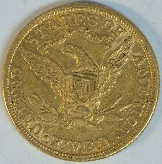Very sharp 1883 US $5 Liberty Gold Piece