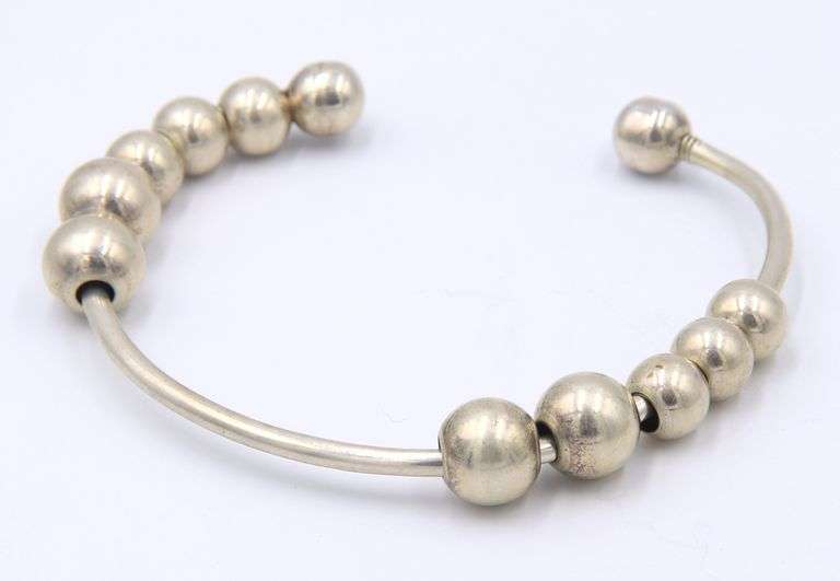 Group Lot of Vintage 925 Sterling Silver Bangles