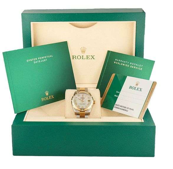 Rolex Datejust 178343, 31mm, Diamond Bezel, Two Tone Ladies Watch