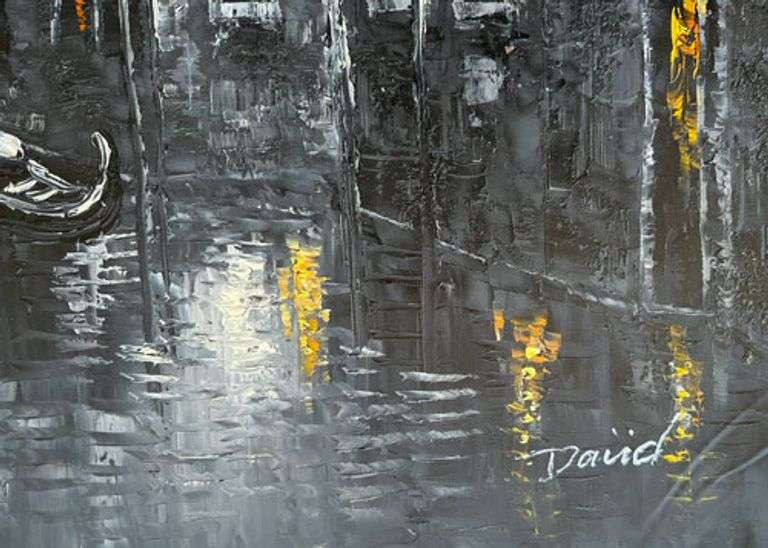 UNIQUE TUSCANY PAINTING ON CANVAS