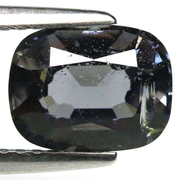 Rare 2.22ct untreated silver gray Spinel