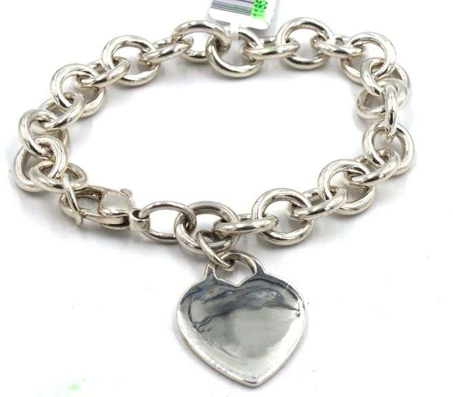 Tiffany & Co Heart Tag Bracelet