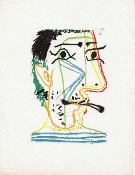 Exclusive Limited Edition Pablo Picasso Lithograph 1970