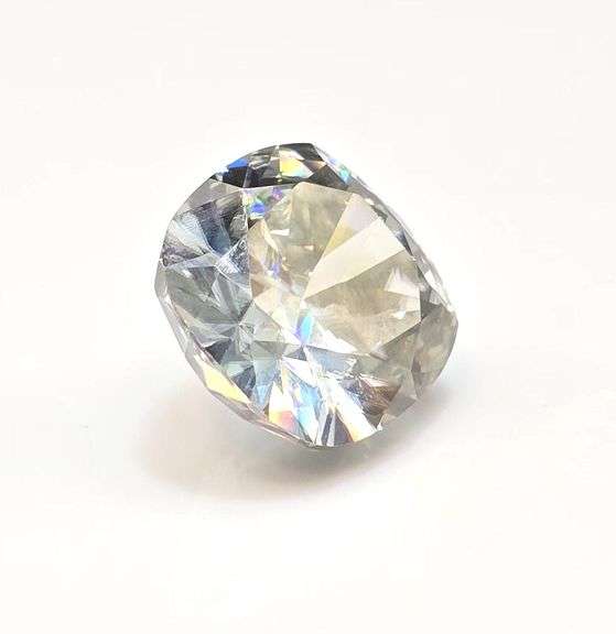 Huge 11 Ct Sparkling White Simulated Diamond Solitaire