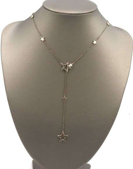 Tiffany & Co Star Lariat Necklace