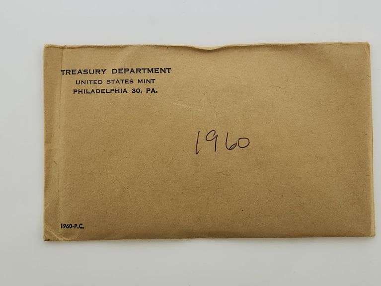 1960 United States Proof Set, OGP "Sealed"