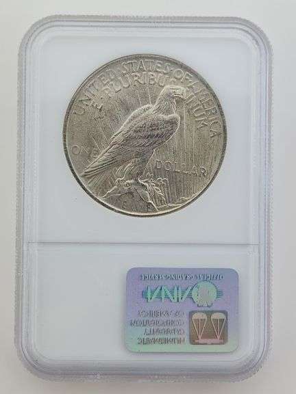 1923 Silver Peace Dollar, NGC MS64