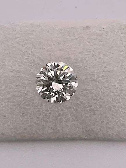 LAB GROWN ROUND BRILLIANT CUT LOOSE DIAMOND. 1.45 CARAT