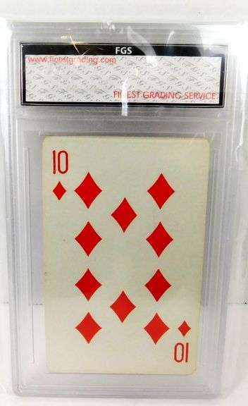 Babe Ruth 1953 Brown & Bigelow Playing Card, 10 Gem Mint