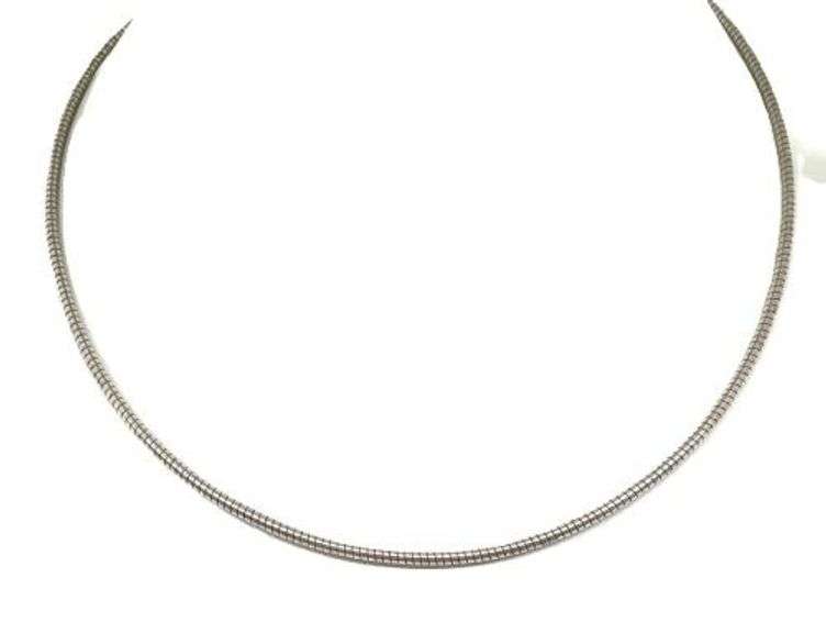 Sterling Silver Italian 18 inch Necklace