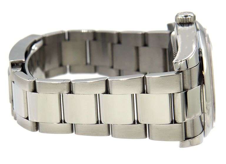 ROLEX Date just 116200, 36mm, Floral Dial, Stainless Steel Watch