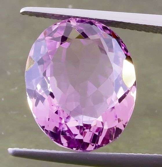 Beautiful 9.29ct natural violet pink Amethyst