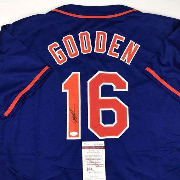 Dwight “Doc” Gooden Signed Jersey with COA