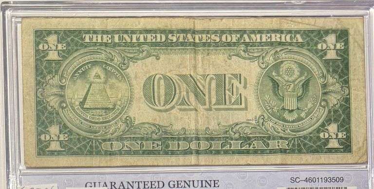1934 A North Africa Emergency Issue $1 Silver Certificate