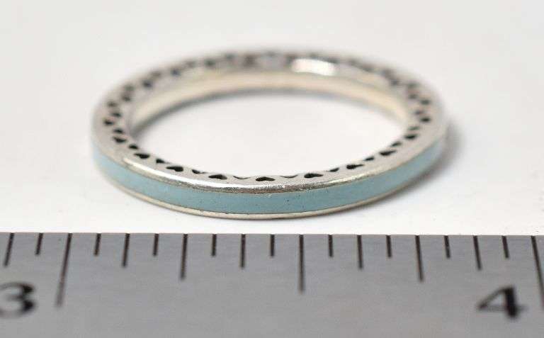 Turquoise and Blue Topaz Gemstone Ring in Sterling Silver
