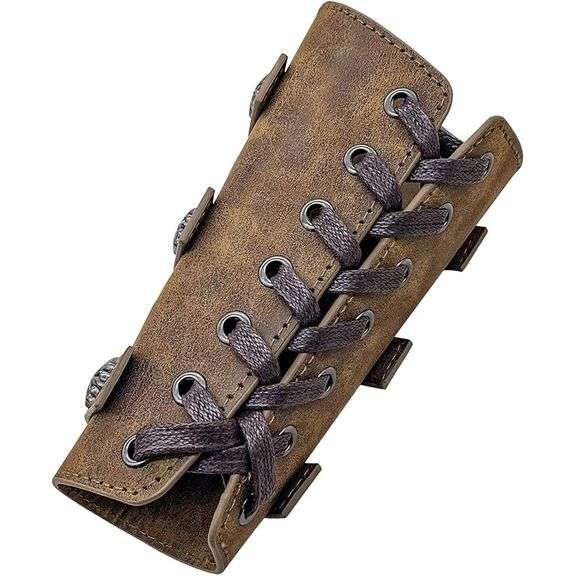 Pair of Knight Leather Arm Guards