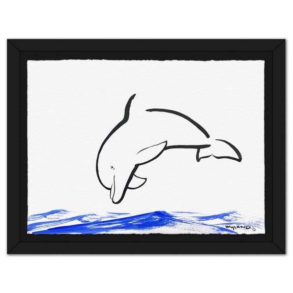 Dolphin by Wyland Original
