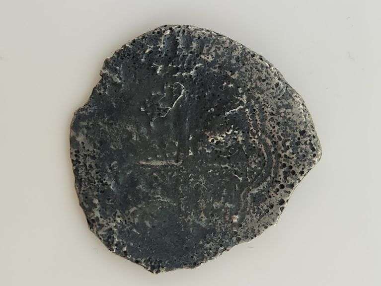 1628 Lucayan Beach Shipwreck Silver - 8 Reales Certified Pirate Treasure