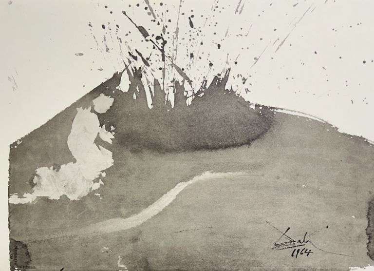 Highly Collectible and Rare Salvador Dali Original Lithograph from the 'Biblia Sacra' Suite
