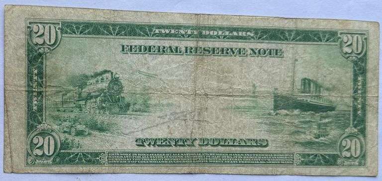$20 Series of 1914 San Francisco FRN
