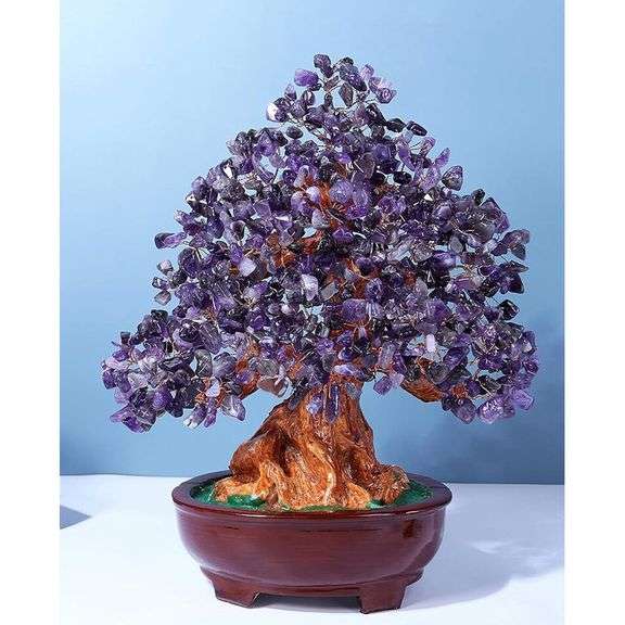 Amethyst Crystal Money Tree