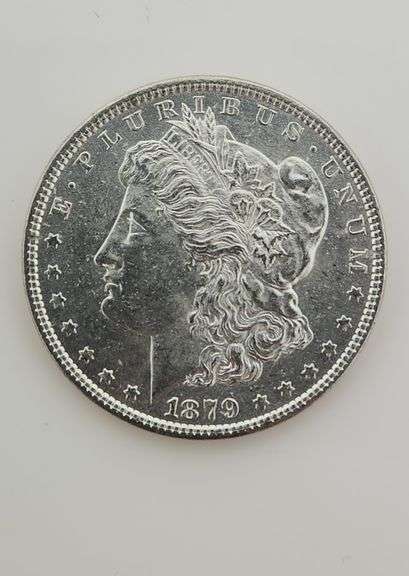 1879 Morgan Silver Dollar, UNC
