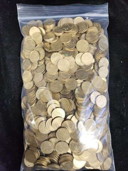 Lot Of 10 Euro Cent Coins €73.60 Face, Unsearched