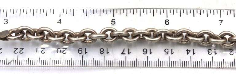Group lot of 4 vintage 925 sterling silver bracelets