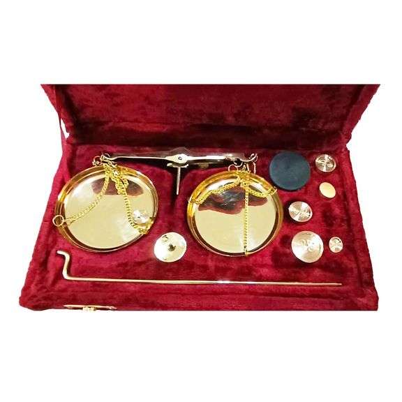 Goldsmith's Brass Tarazu Weighing Scale