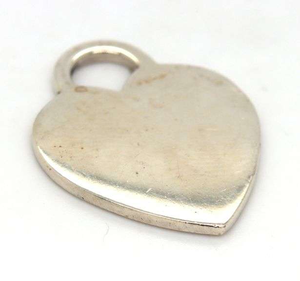 Tiffany & Co heart tag charm pendant