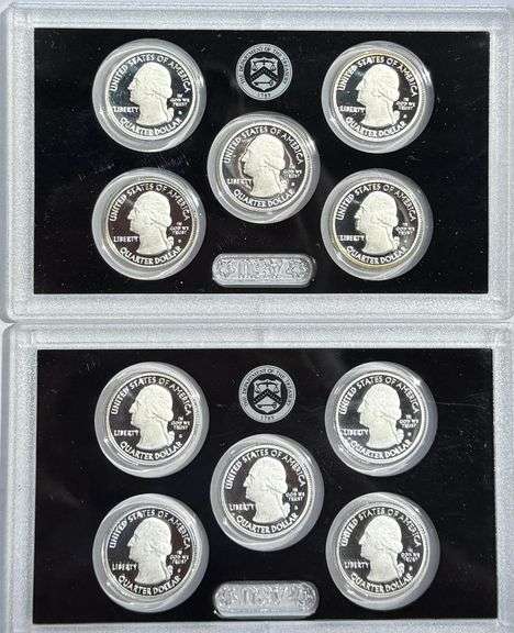 2020 US Silver America the Beautiful Quarters  Proof Sets