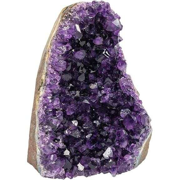 Natural Amethyst Cluster Grade A+ Raw Quartz Geode