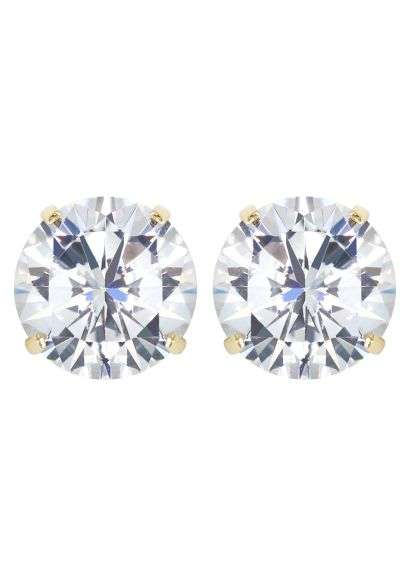 BRAND NEW 3.00 CARATS LAB GROWN DIAMOND STUDS. 14K YELLOW GOLD