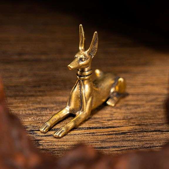 Brass Egyptian Pharaoh Hound
