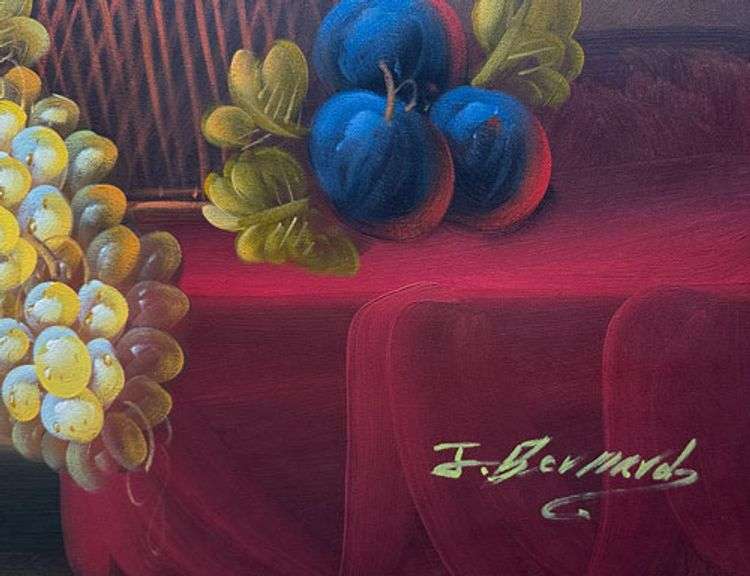 VERY BEAUTIFUL STILL LIVE PAINTING ON CANVAS