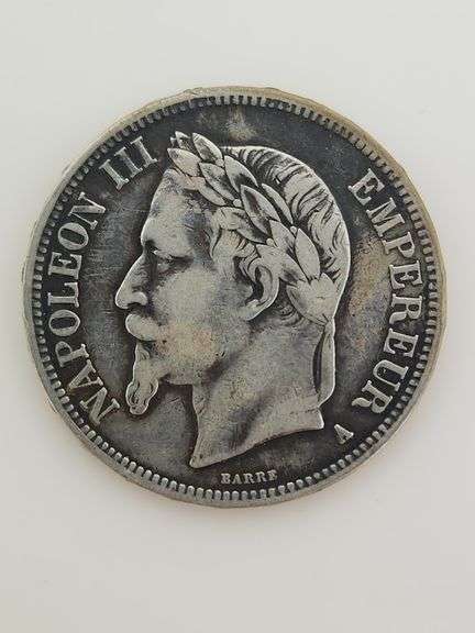 1868 A French 5 Francs - Napoleon III