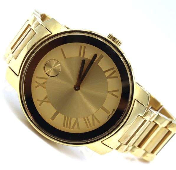 Movado bold roman numeral quartz watch