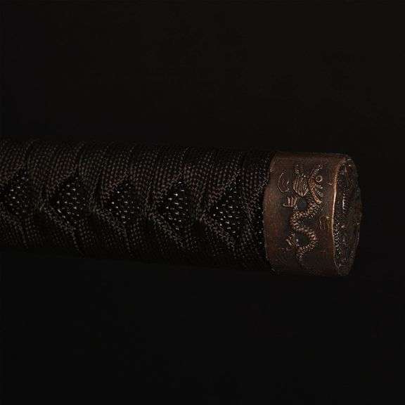 Set of 3 Japanese Dragon Totem Katana Swords