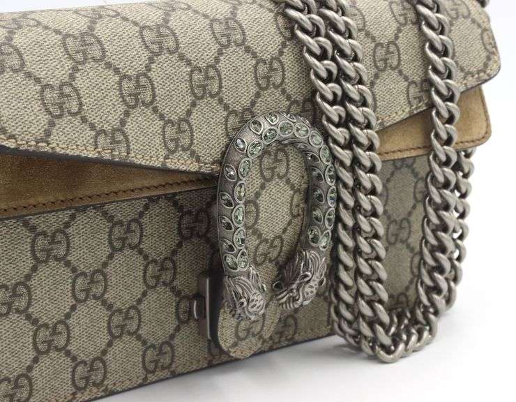 Gucci Dionysus GG Supreme Small W/Dust Bag