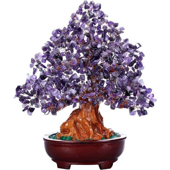 Amethyst Crystal Money Tree