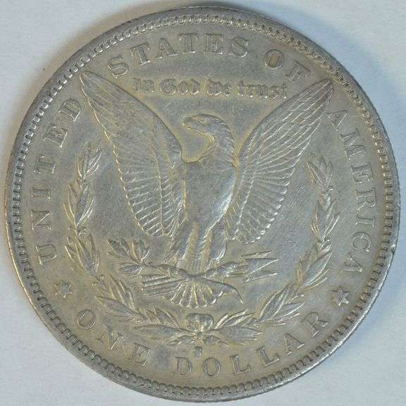 Very scarce 1892-S Morgan Silver Dollar in XF