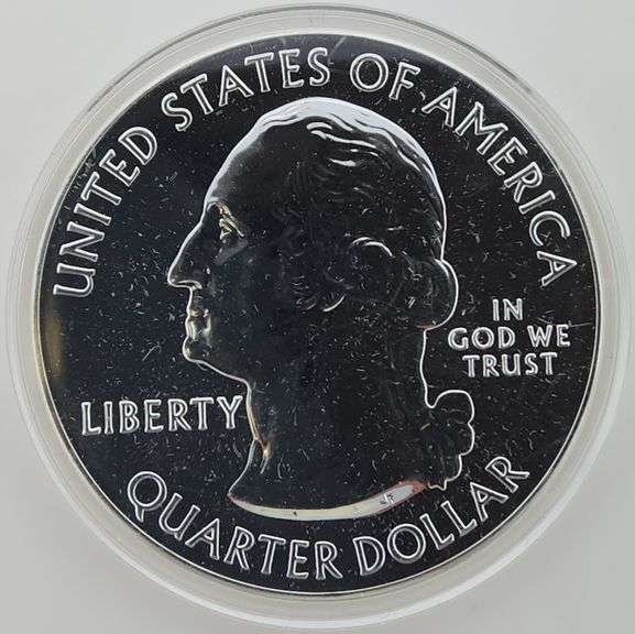 2013 White Mountain Proof-Like 5 Oz. Silver Quarter