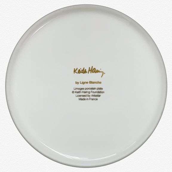 Gold Pattern by Keith Haring (1958-1990)