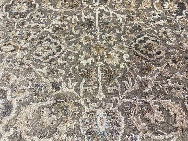 Classic Silky Distress Design Rug 8X11